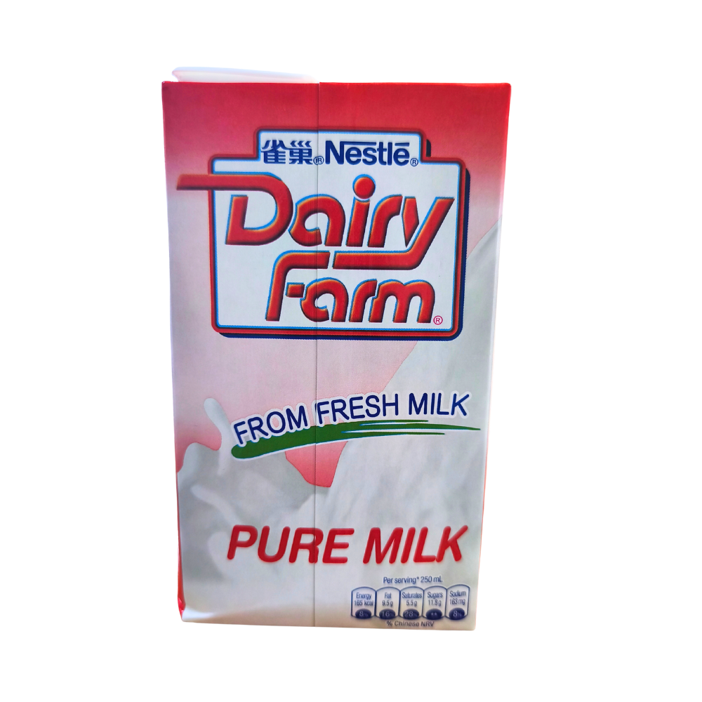 NESTLE DAIRY FARM UHT MILK | (1ltr x 12)