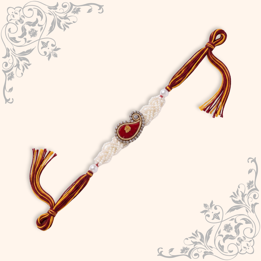 Pearl Designer Rakhi |pc