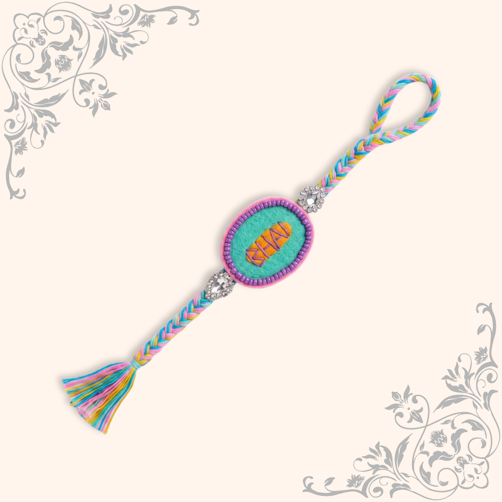 Colorful Thread Rakhi |pc