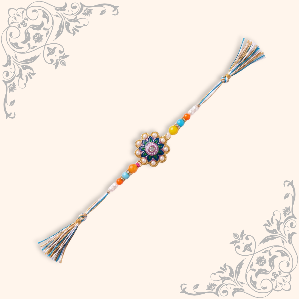 Floral Design Rakhi |pc