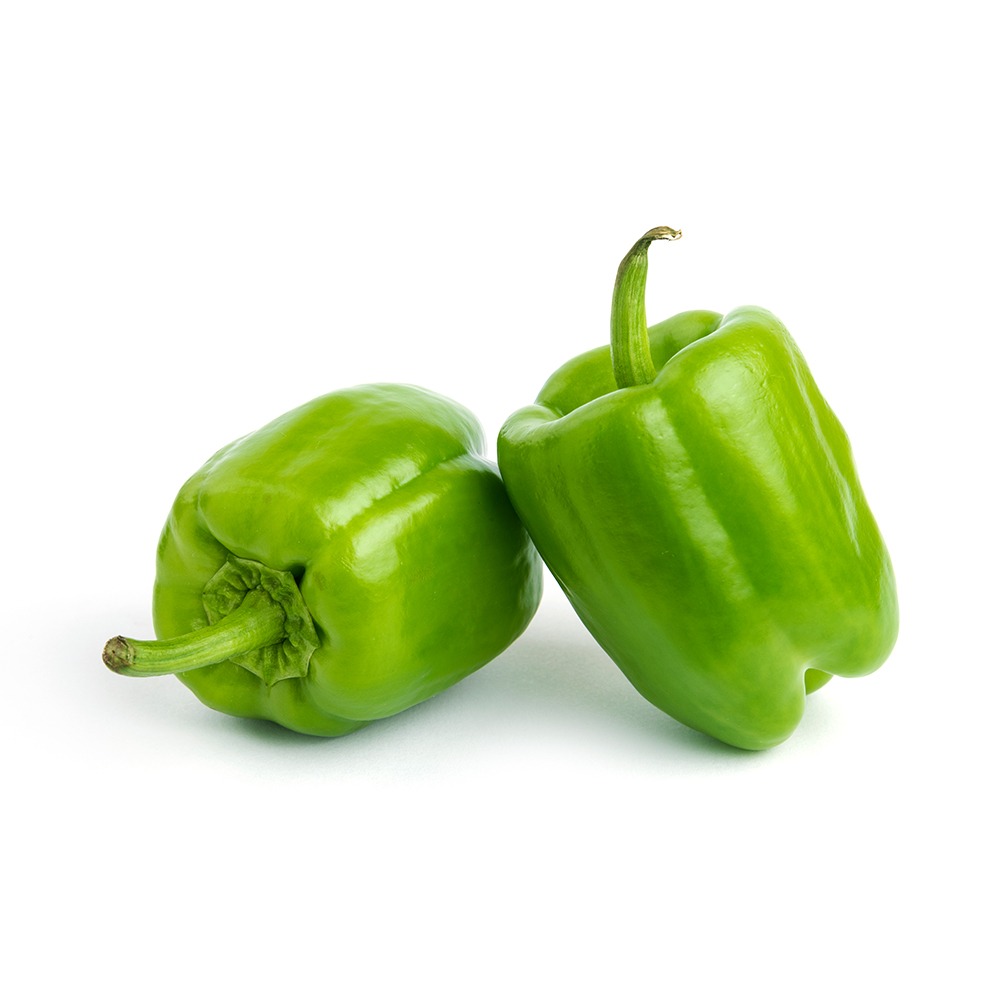 shimla mirch (green capsicum) | pc