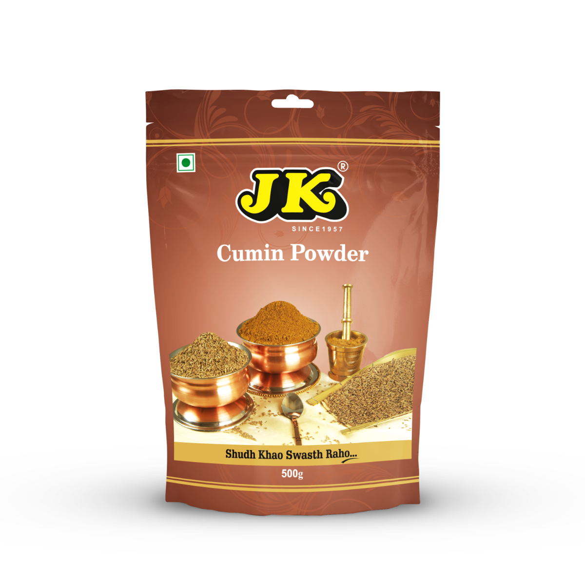 jk jeera (cumin) powder pouch | 500g