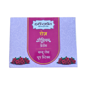 DRY DHOOP STICKS (ROSE) | 100 pcs