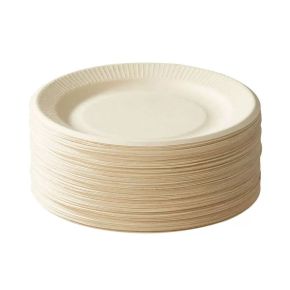 DISPOSABLE PAPER PLATES | 125pcs 7"