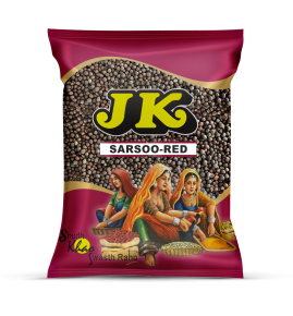 JK SARSOO (MUSTARD) RED WHOLE POUCH | 100g