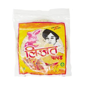 LIJJAT URAD PAPAD WITH BLACK PEPPER | 200g