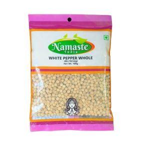 NAMASTE INDIA WHITE PEPPER WHOLE | 100g