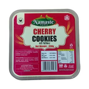 NAMASTE INDIA CHERRY COOKIES | 350g