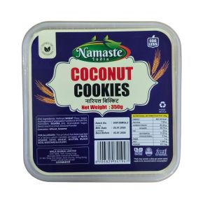 NAMASTE INDIA COCONUT COOKIES | 350g
