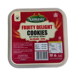 NAMASTE INDIA FRUITY DELIGHT COOKIES | 350g