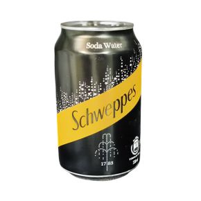 SCHWEPPES SODA WATER | 330ml