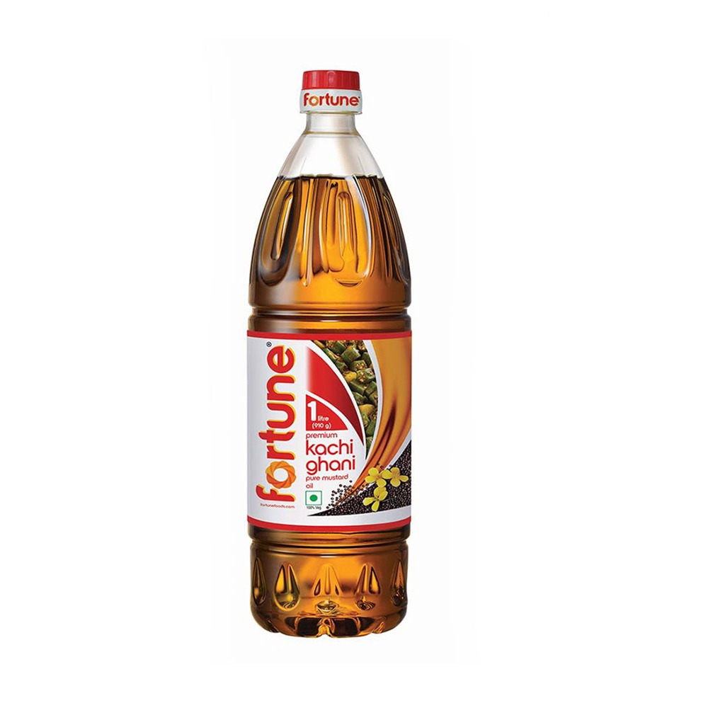 fortune premium kachi ghani pure mustard oil| 1ltr