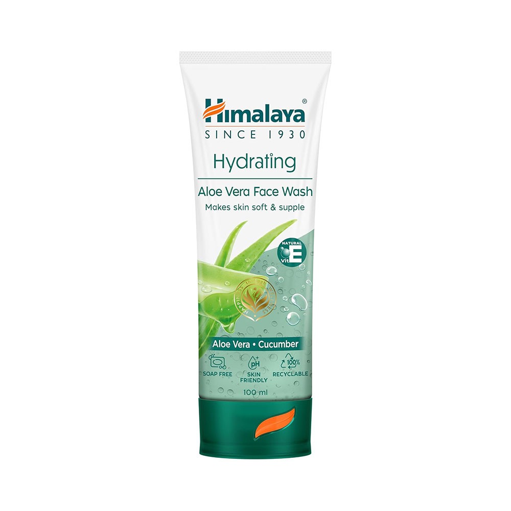 himalaya hydrating aloe vera facewash | 100ml
