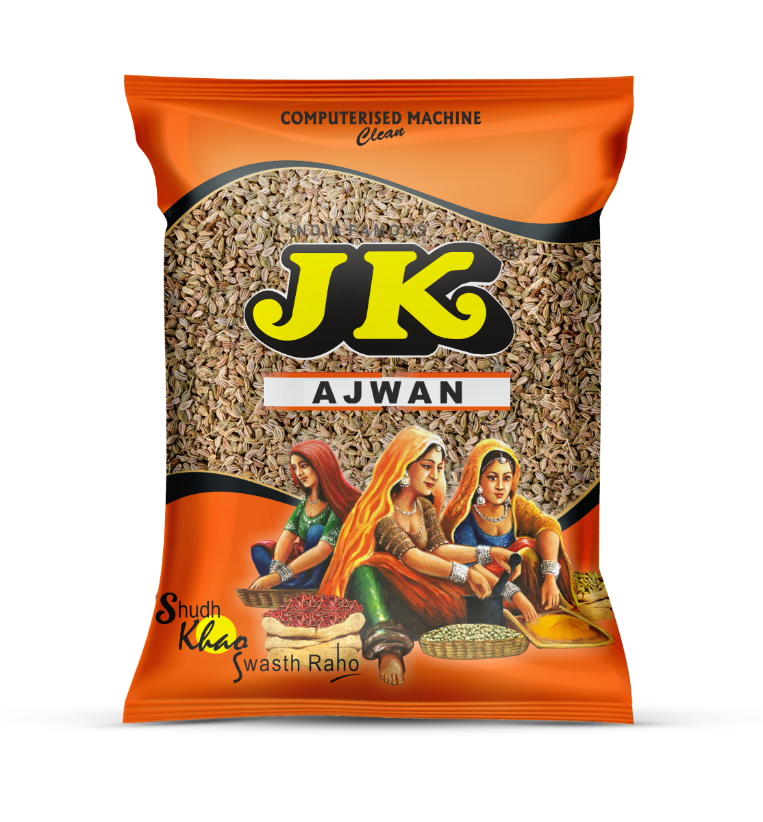jk ajwain (carom) whole pouch | 100g