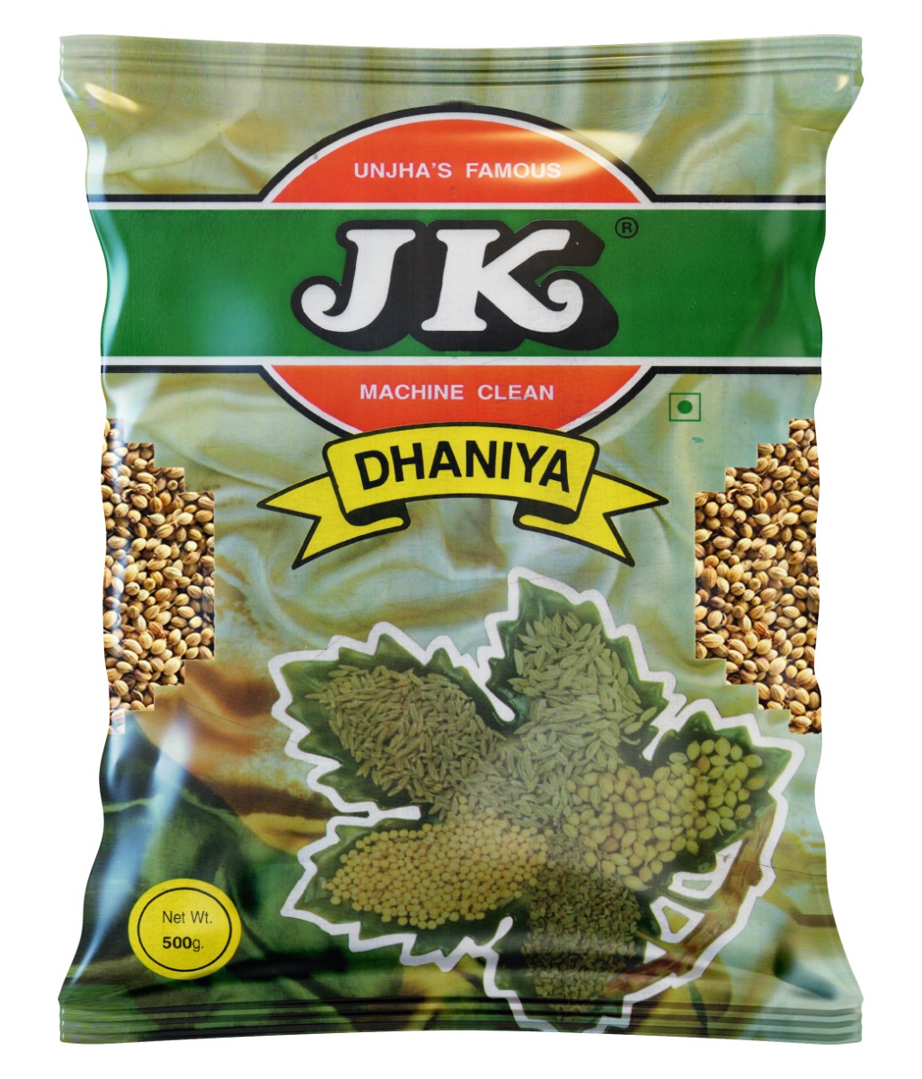 jk dhaniya (coriander) whole pouch | 500g
