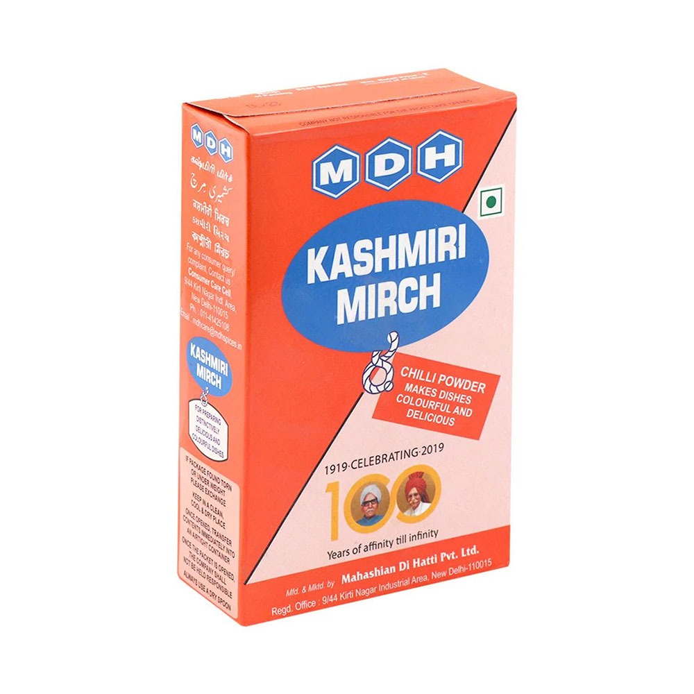 mdh kashmiri mirch (box) | 100g