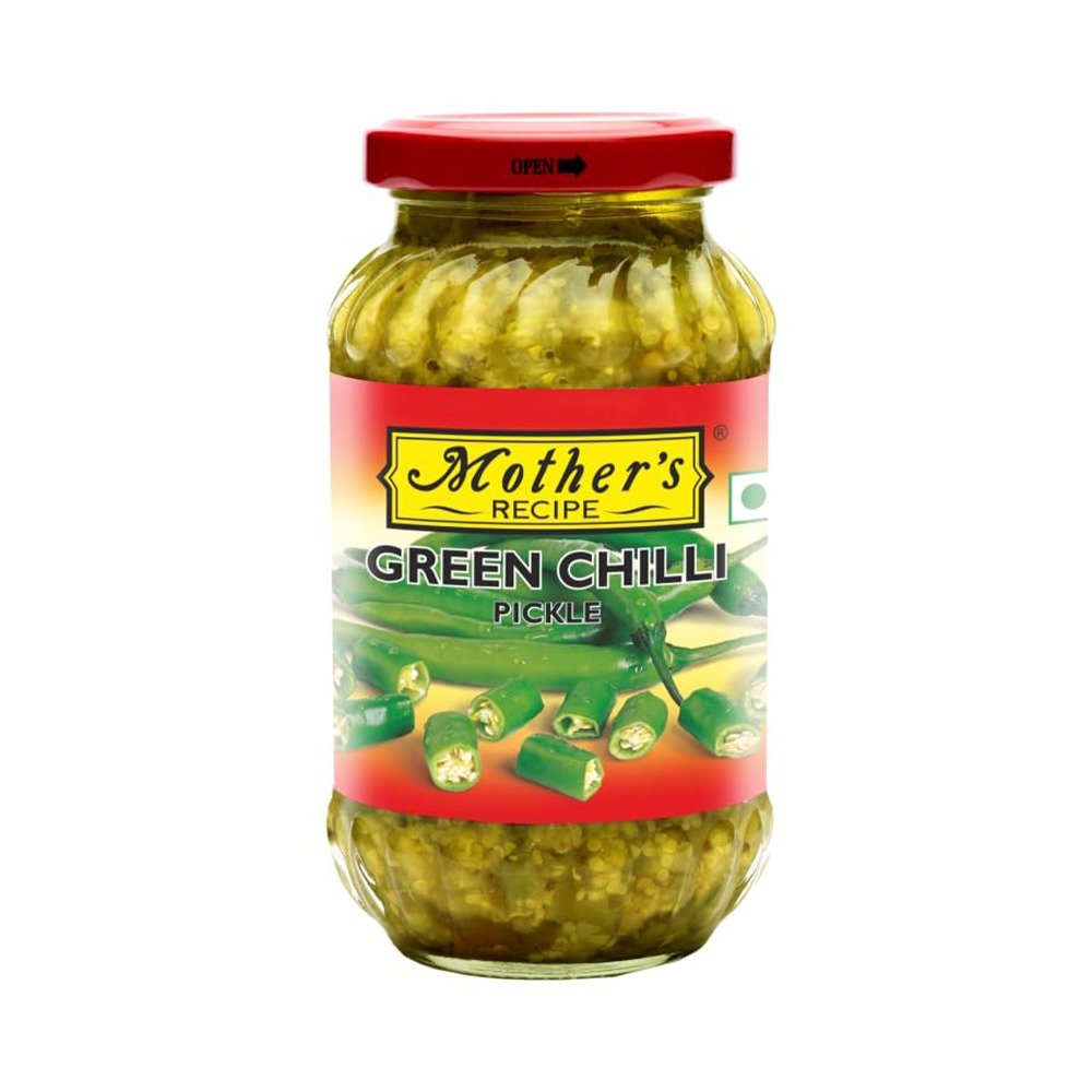 mother's green chilli pickle | 400g