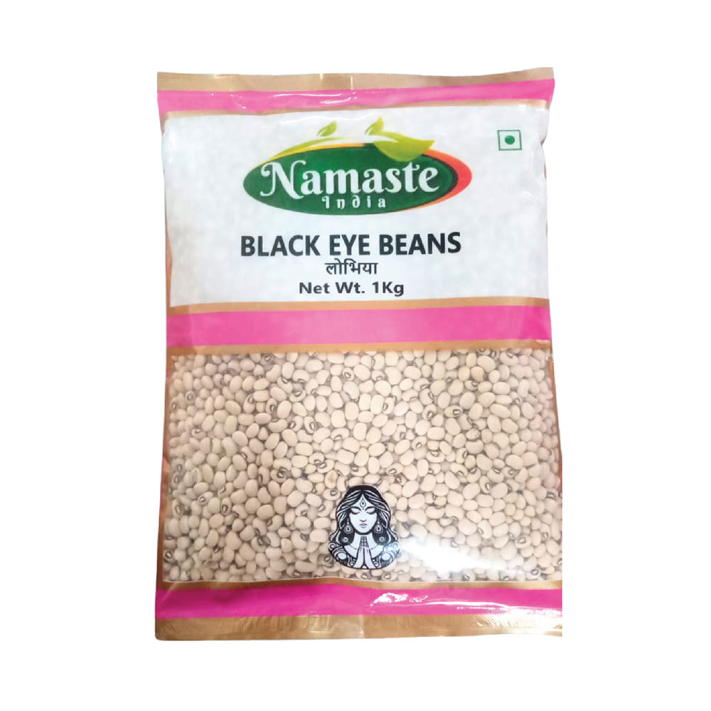 namaste india black eye beans (lobiya) | 1kg