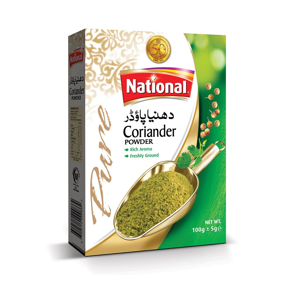 national coriander (dhania) powder | 100g